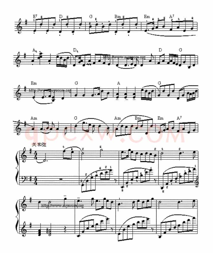 旱天雷（《大众乐谱网》制作版）