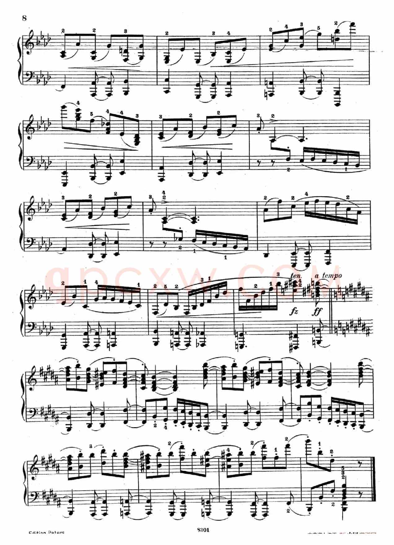 Six Pieces Op.32(6首小品·5. 快乐小回旋曲)