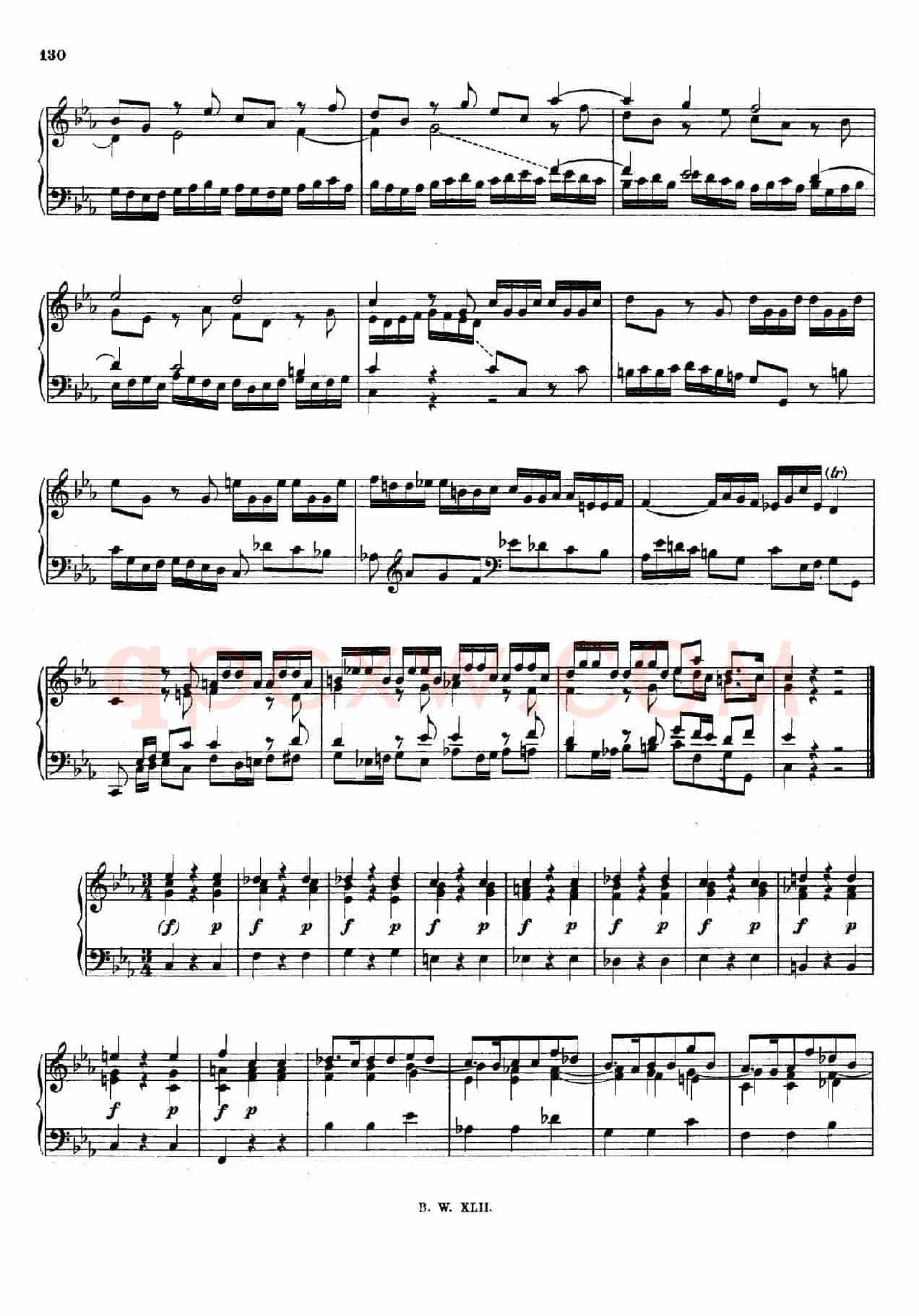 16 Concertos BWV 972-987(十六首为独奏古钢琴而作的协奏曲)(P71——80)