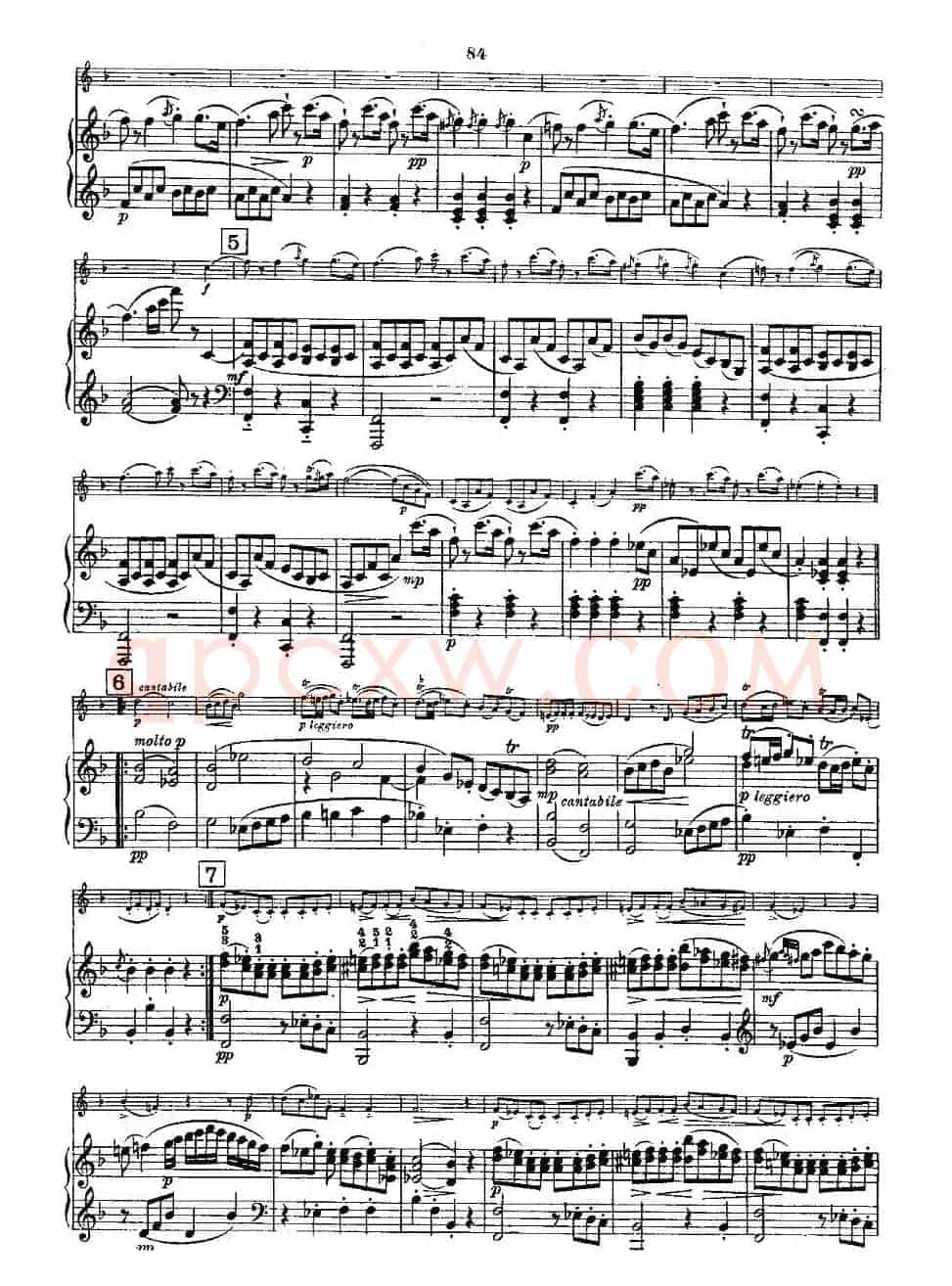 Mozart - Violin Sonata No.7, KV. 376（第七小提琴奏鸣曲）