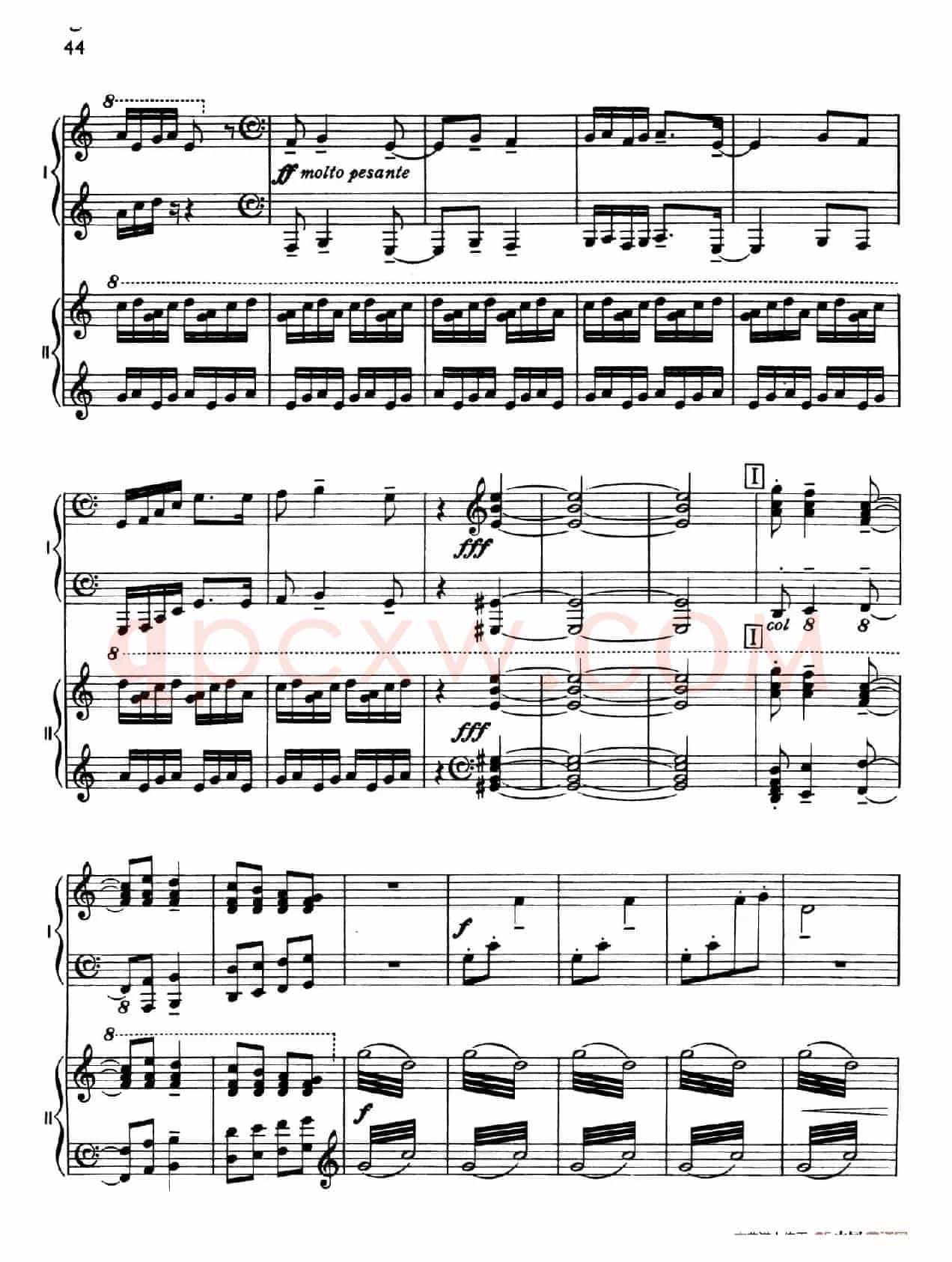 The Planets Op.32(双钢琴)(行星·第四乐章 木星—欢乐使者)