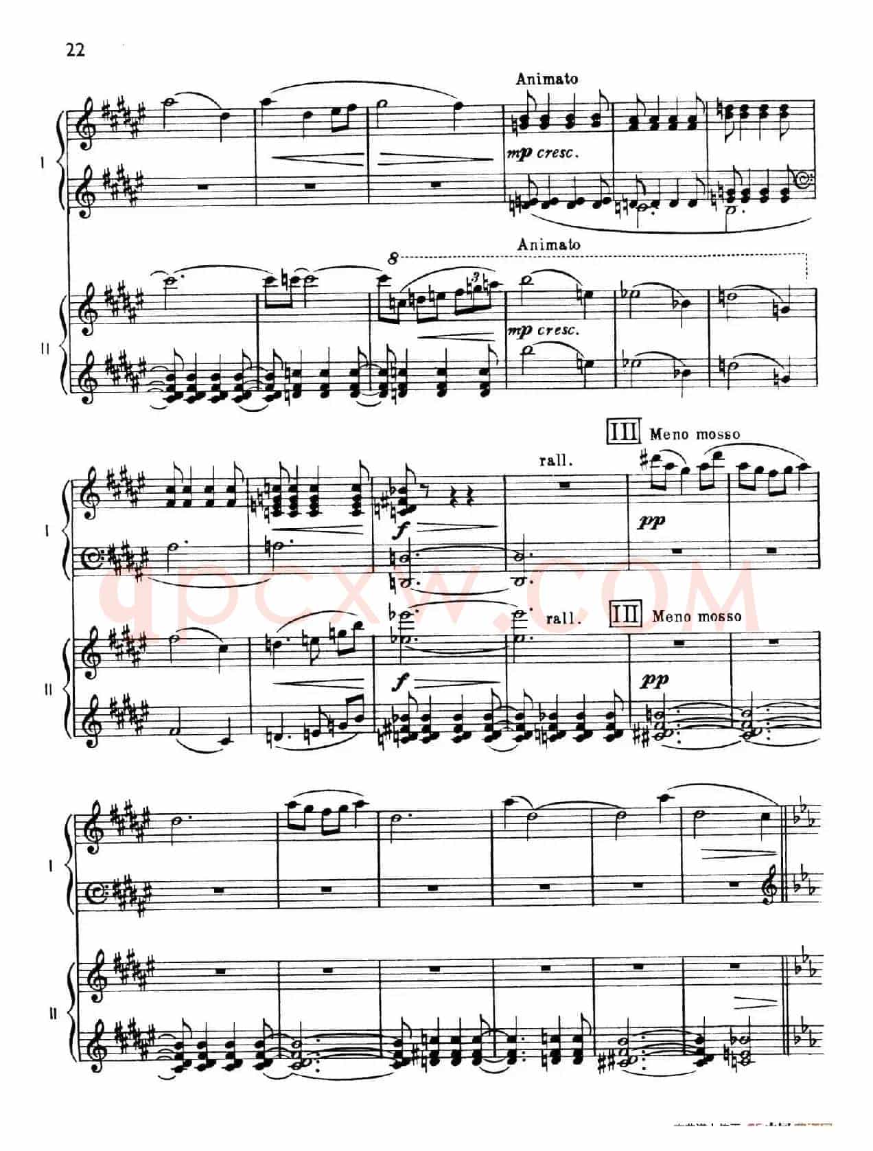 The Planets Op.32(双钢琴)(行星·第二乐章 金星—和平使者)