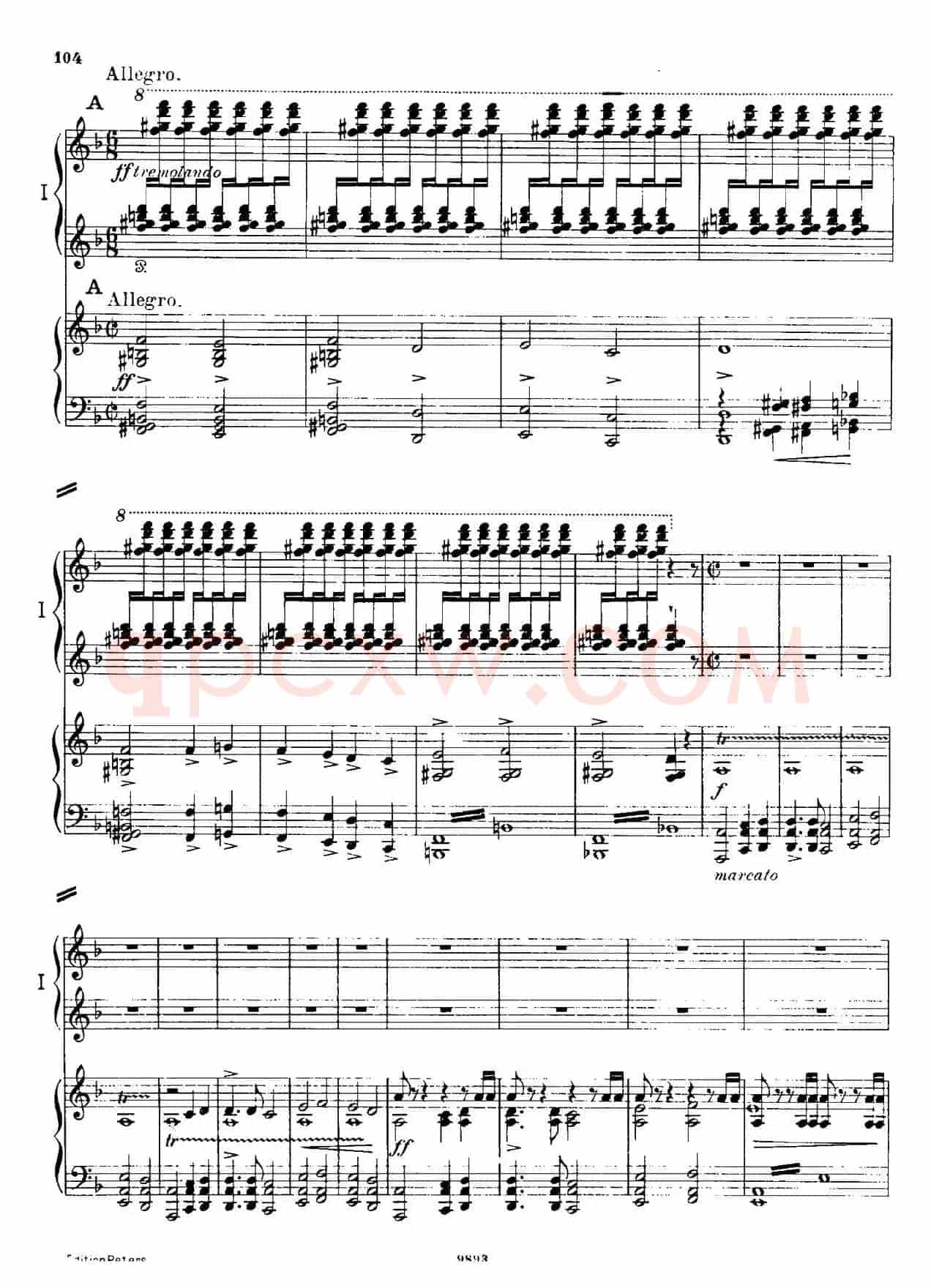 Danse Macabre.（双钢琴）