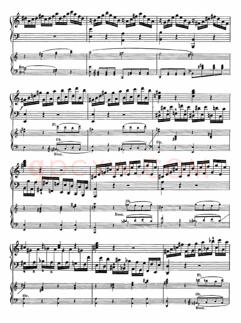 二十八部钢琴协奏曲 No.21（P1-15）