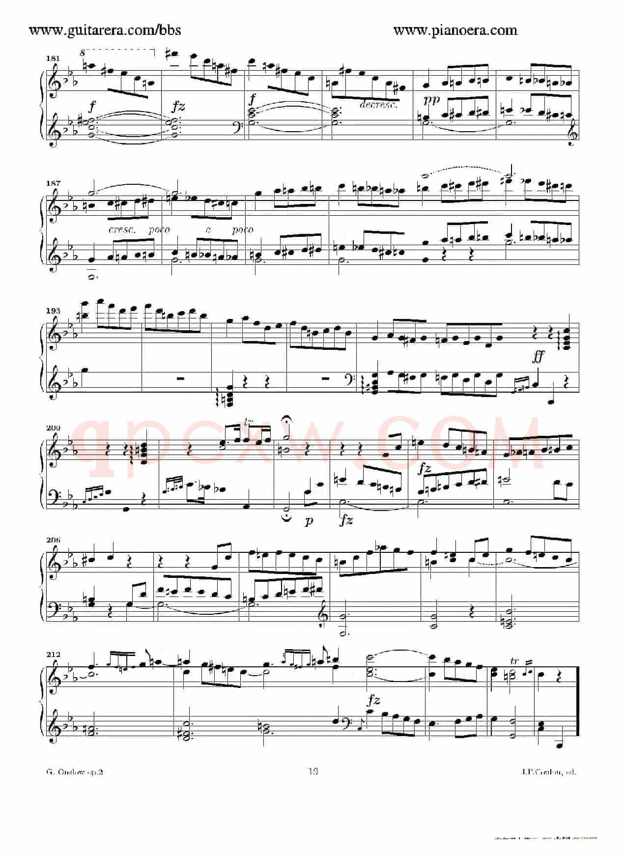 Grande Piano Sonata in c Minor Op.2（c小调华丽钢琴奏鸣曲·第三乐章）