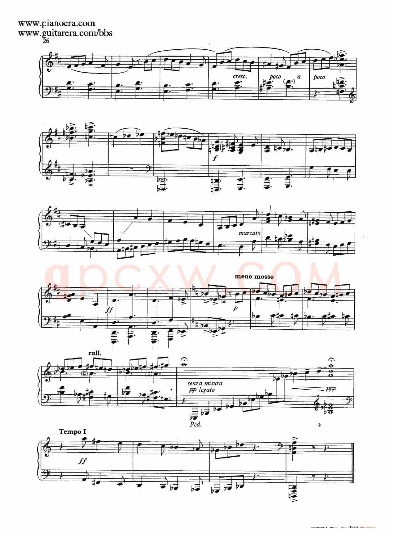 Two Pieces for Piano H.179(2首钢琴作品)