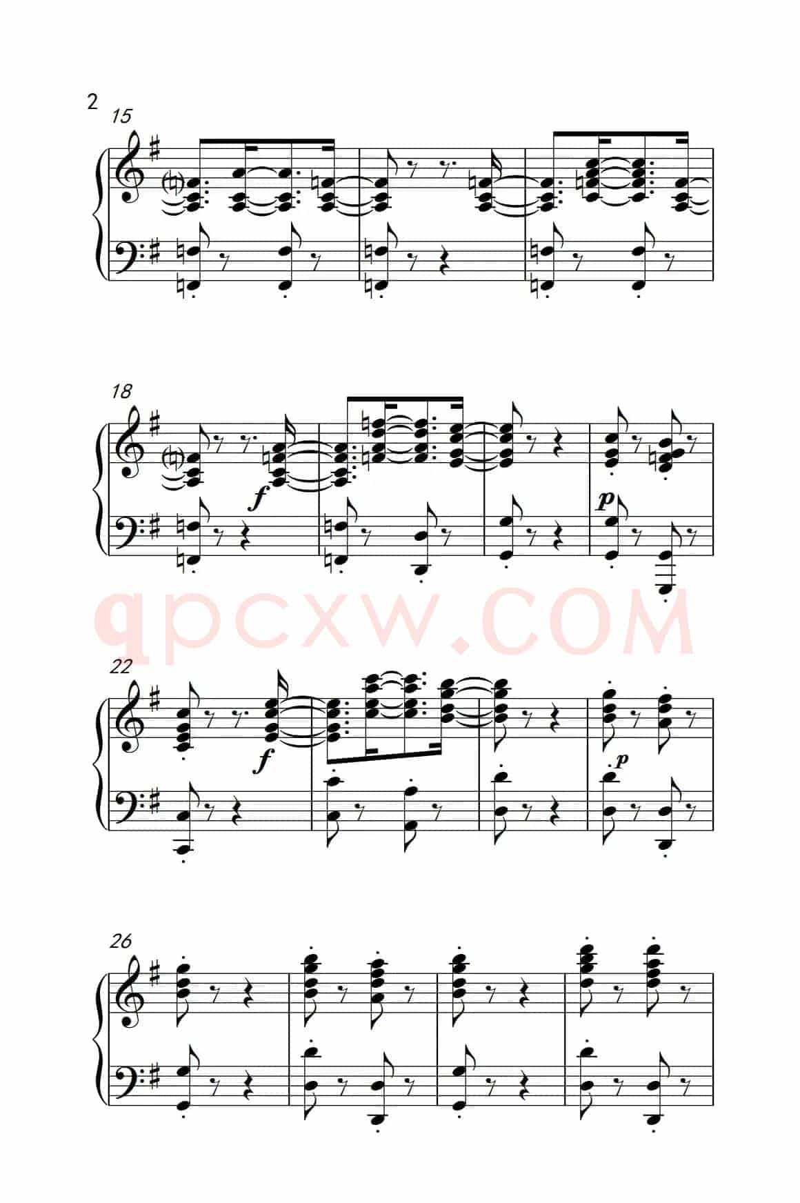 第九级2.G大调奏鸣曲 第一乐章 Op.31 No.1（中央音乐学院 钢琴（业余）考级教程 7-9级）