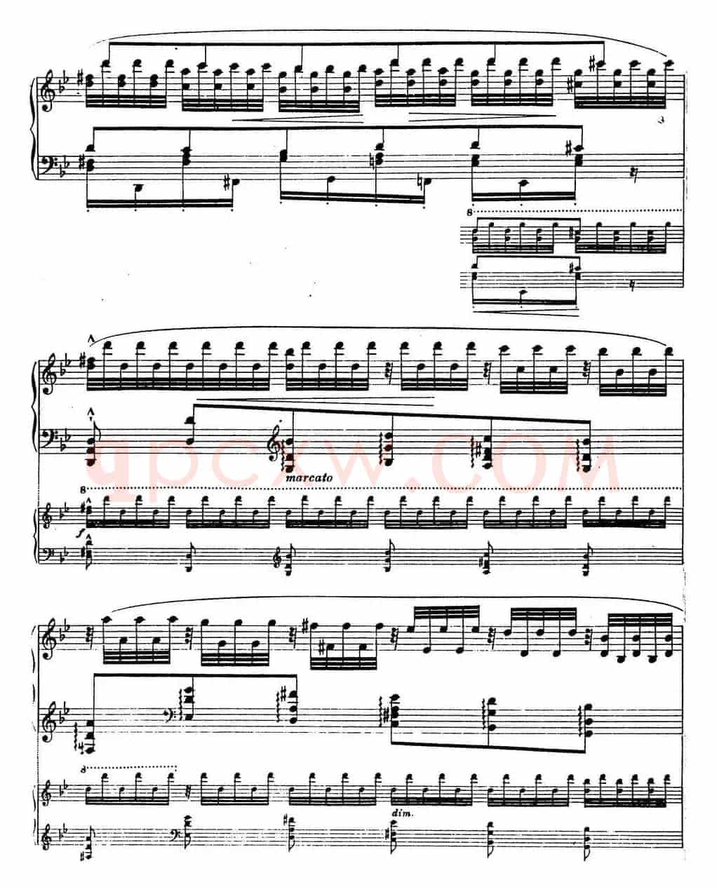 6首帕格尼尼大练习曲（Tremolo Etude Nr.1）