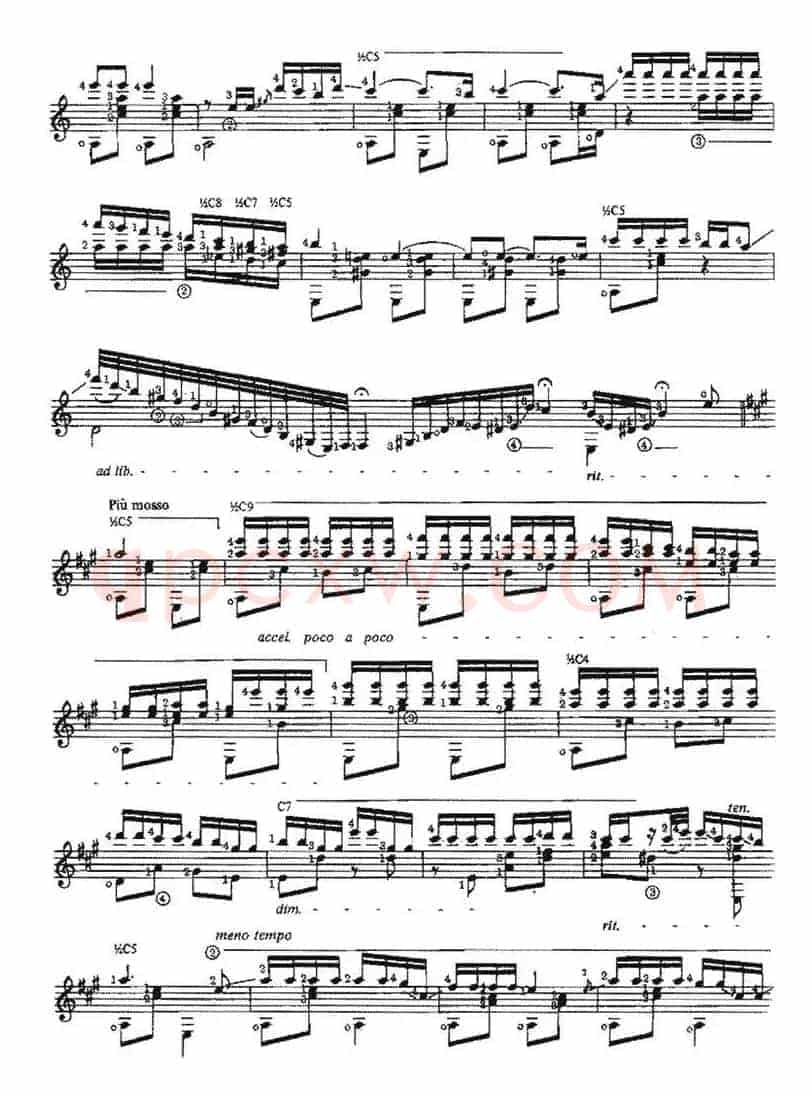 Divagacion(古典吉他)