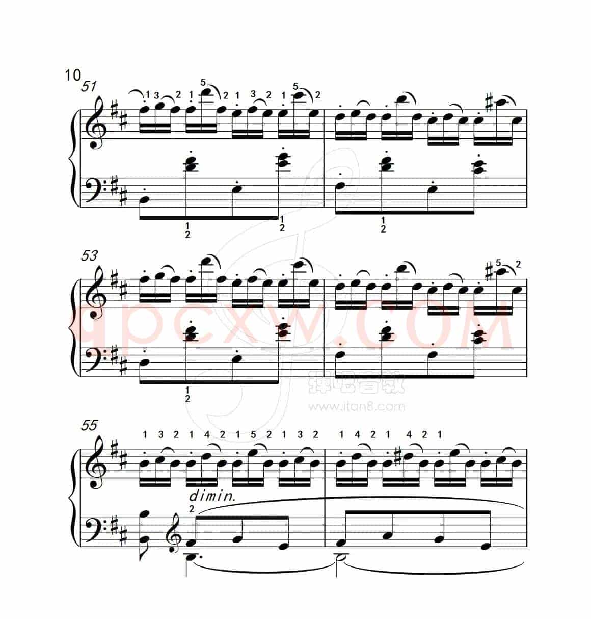 练习曲 45（克拉莫钢琴练习曲60首）