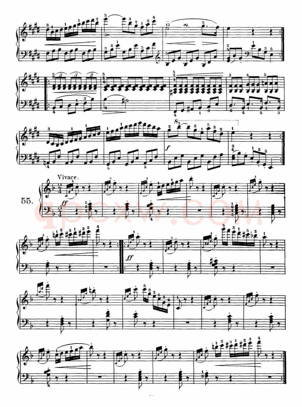 Czerny - 100 Progressive Studies Op.139（47—57）