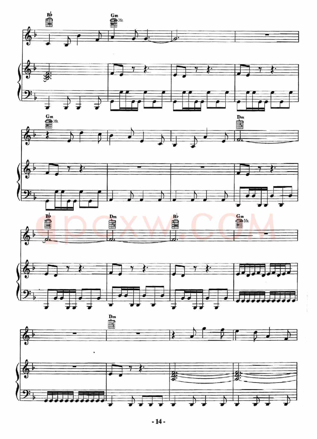 电影配乐大师莫瑞康最佳20首钢琴谱（Best of Ennio Morricone·3）
