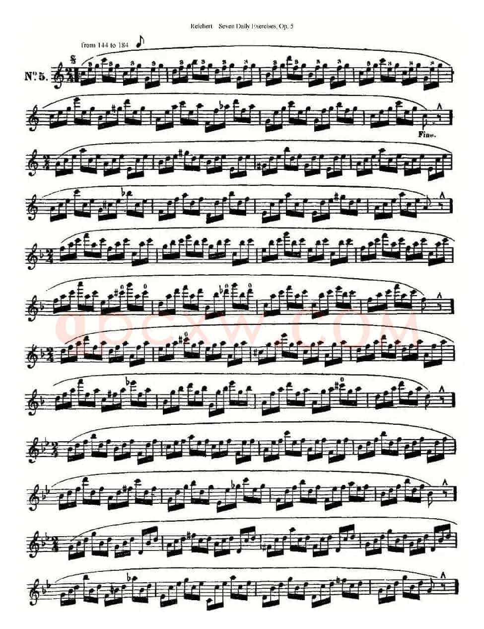 Seven Daily Exercises, Op.5（每日练习七首，作品5号）