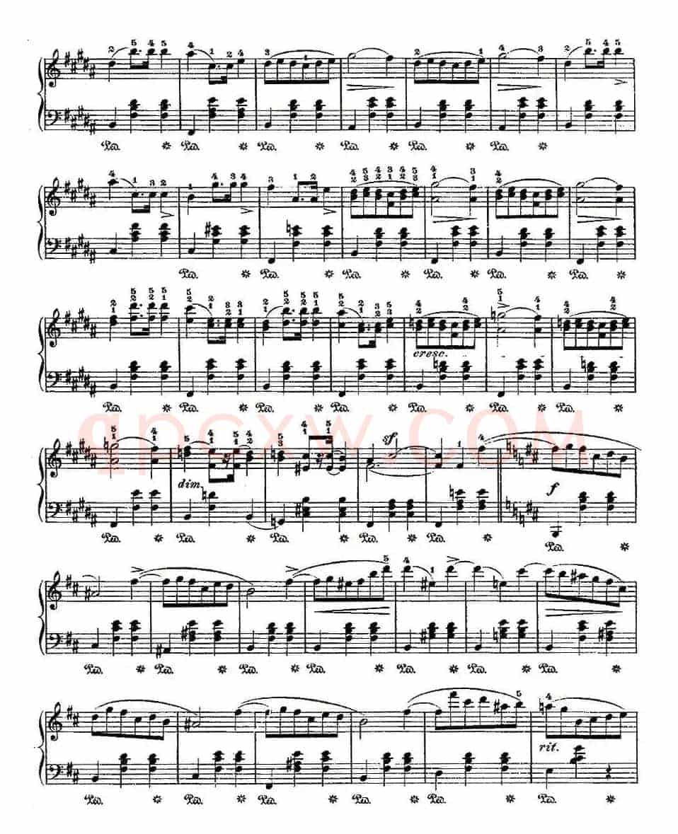 valse，Op.69, No.2