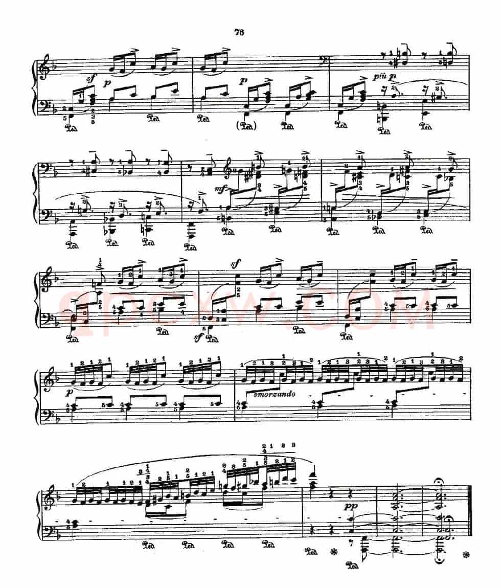 肖邦《练习曲》Fr.Chopin Op.25 No3-2