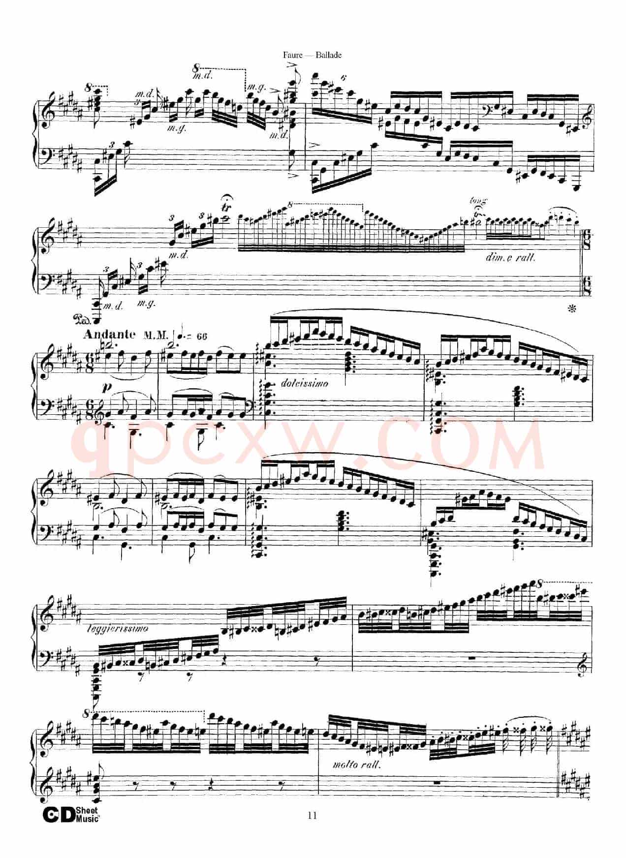 Ballade Op.19（叙事曲）