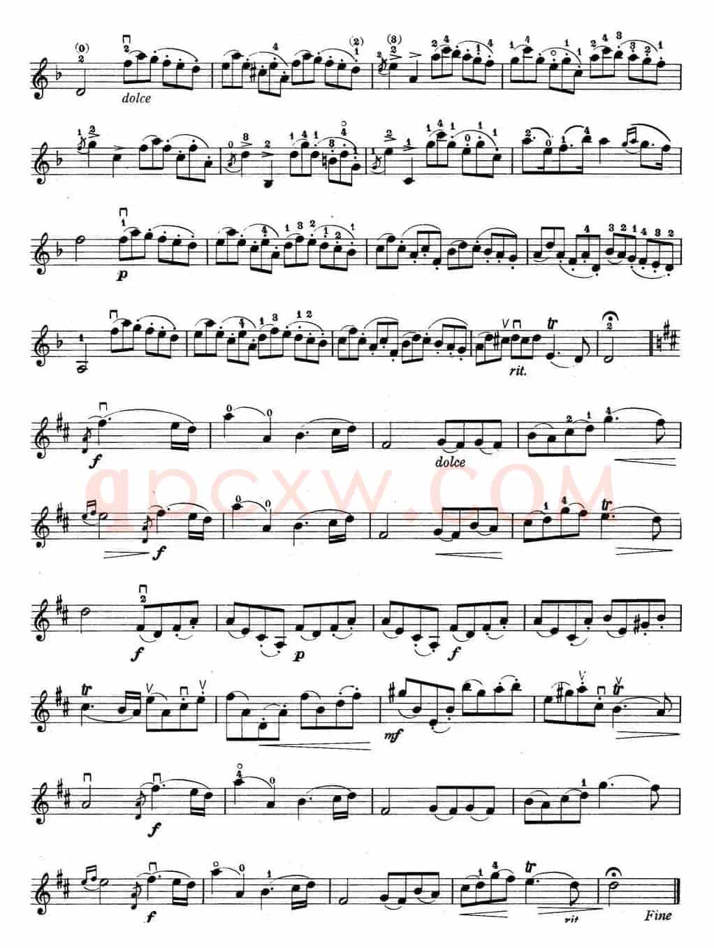 铃木小提琴教材第六册（Suzuki Violin School Violin Part VOLUME 6）
