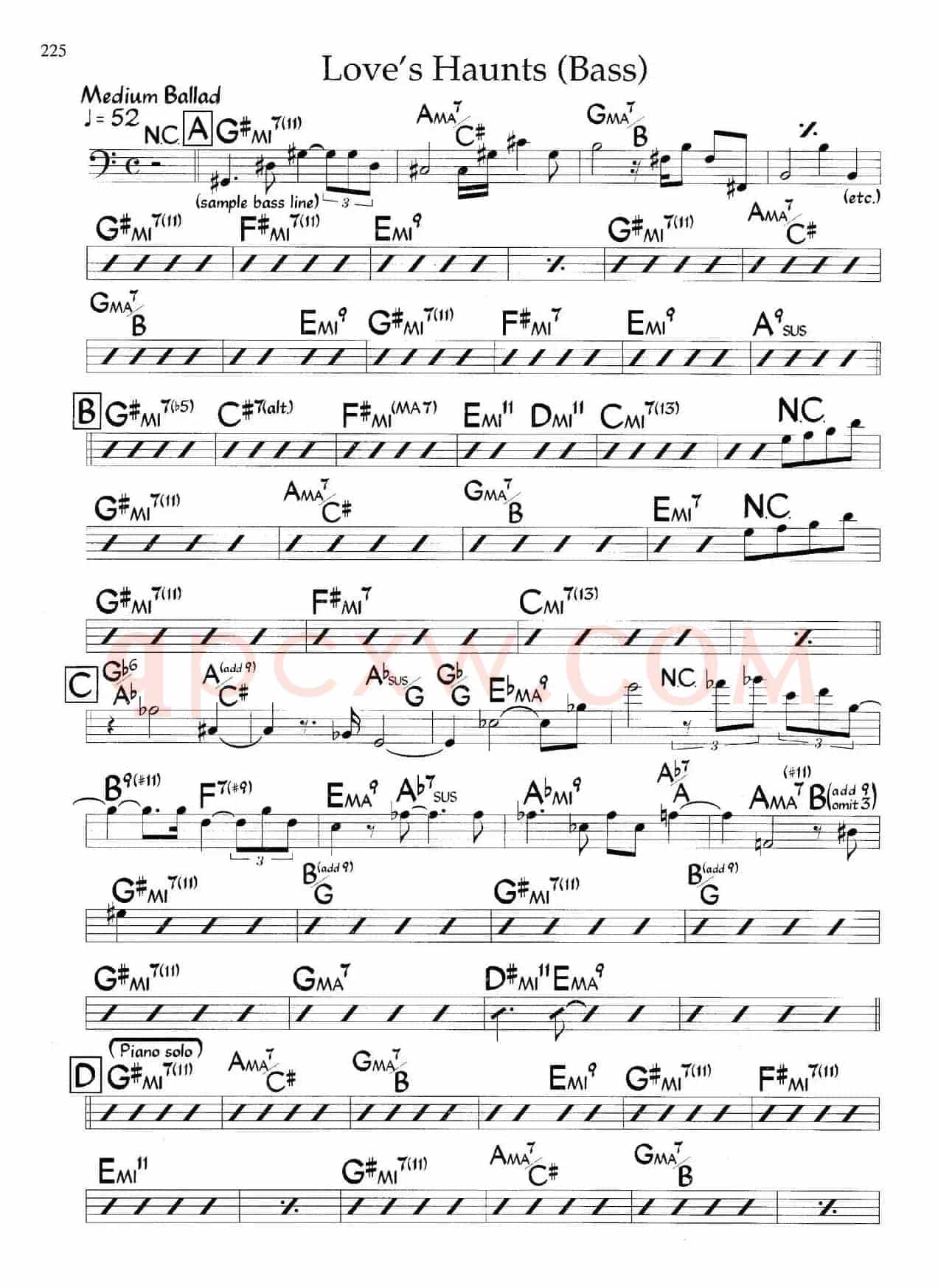 Love's Haunts（爵士钢琴曲）