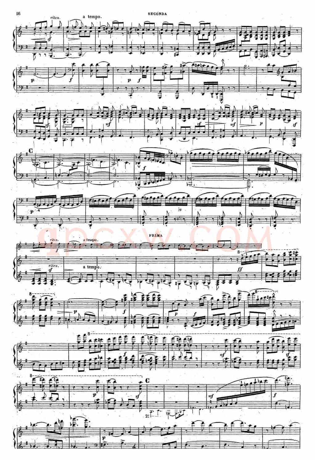 Harold en Italie Op.16 - 4 Hands(哈罗尔德在意大利·四手联弹)(P1——10)