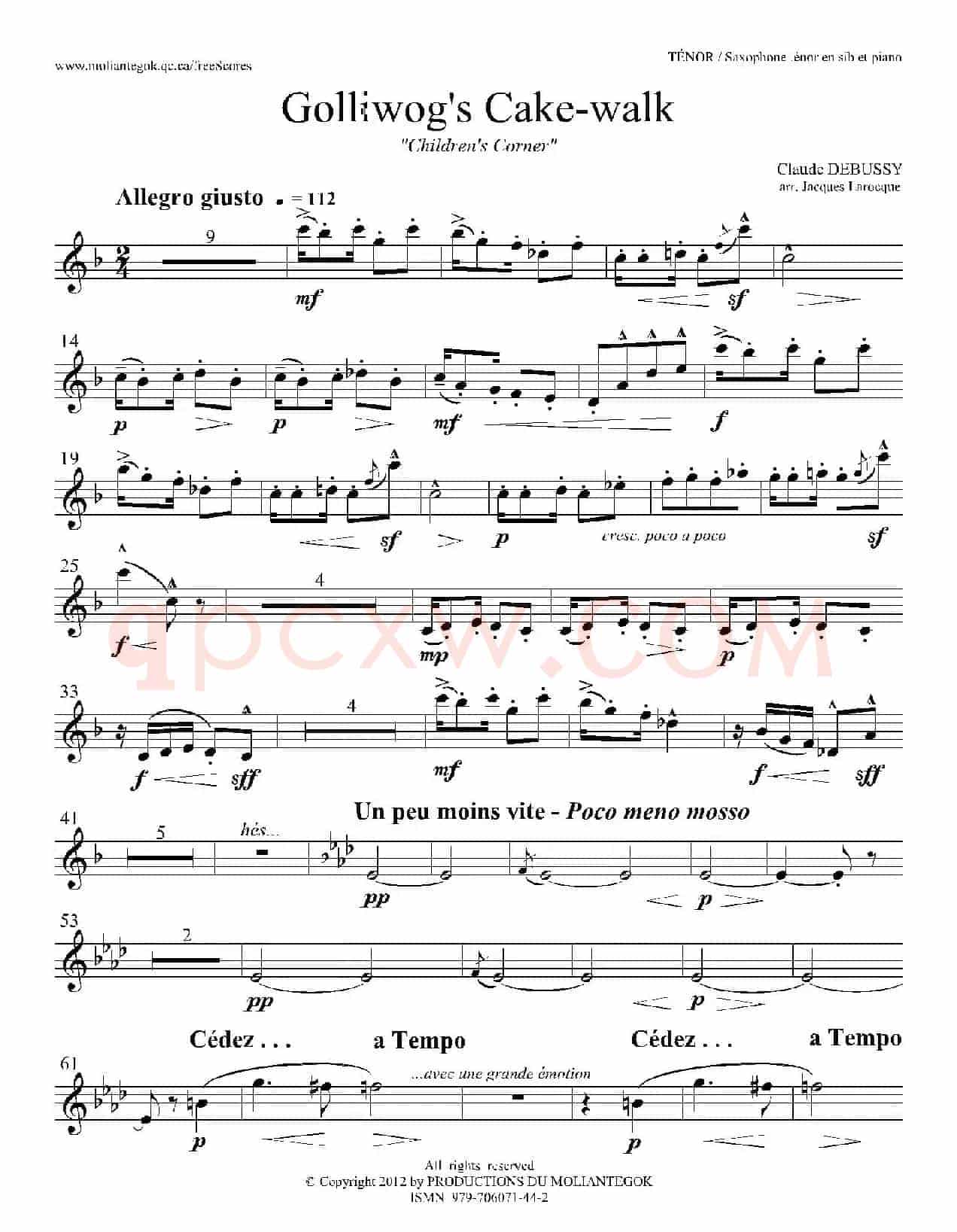 木偶步态舞（次中音萨克斯）