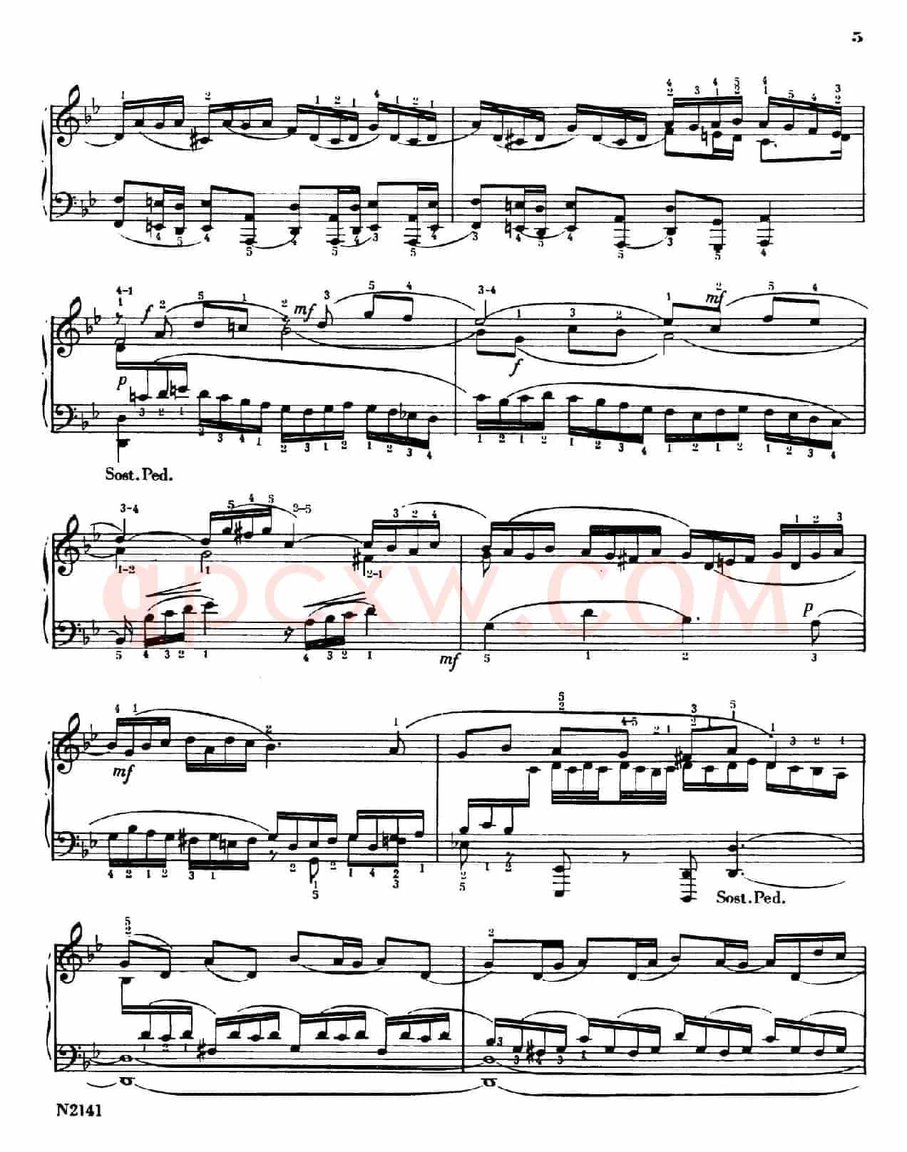 g小调赋格 BWV 578