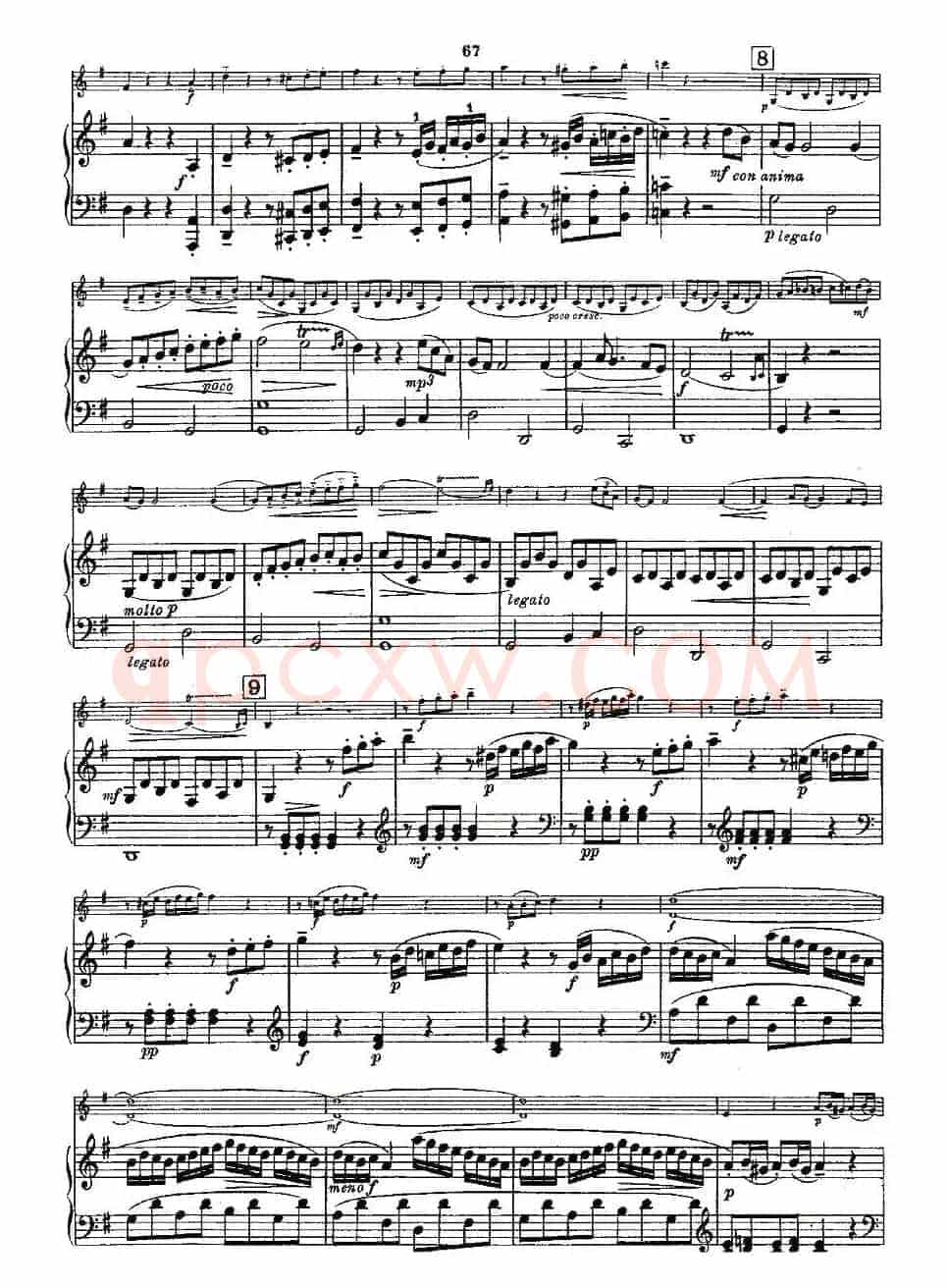 Mozart - Violin Sonata No.6, KV. 301（第六小提琴奏鸣曲）
