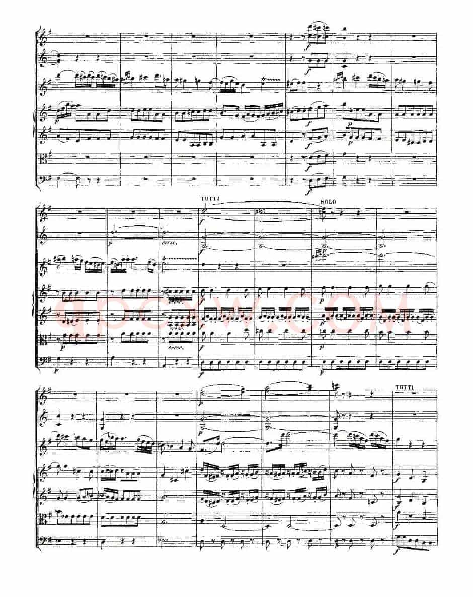 Concerto in D for Flute, K.314(D大调长笛协奏曲)