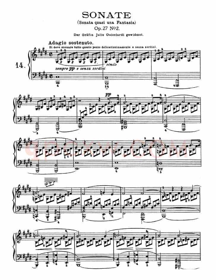 月光曲(Op.27 No.2)