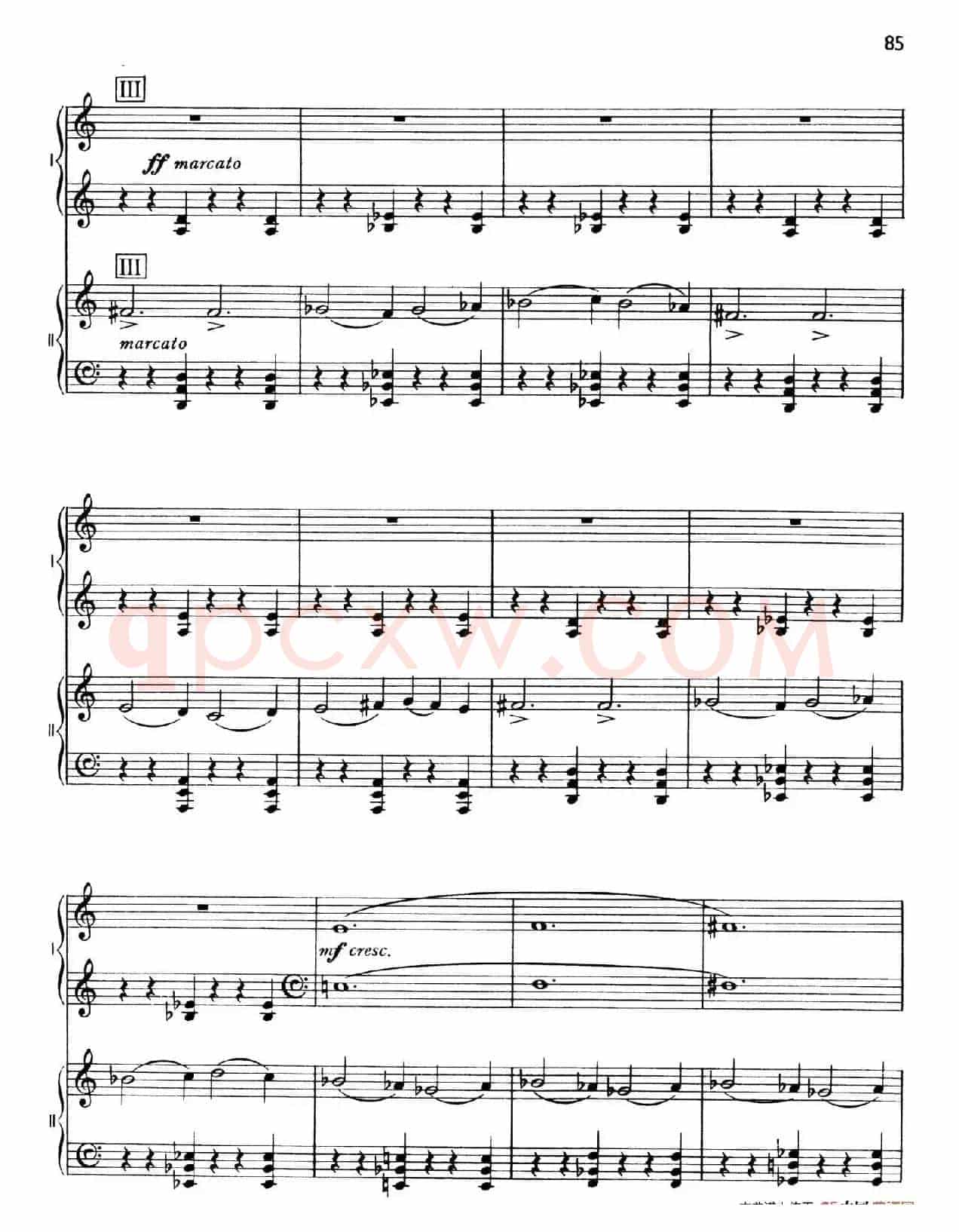 The Planets Op.32（双钢琴）（行星·第六乐章 天王星—魔术师）