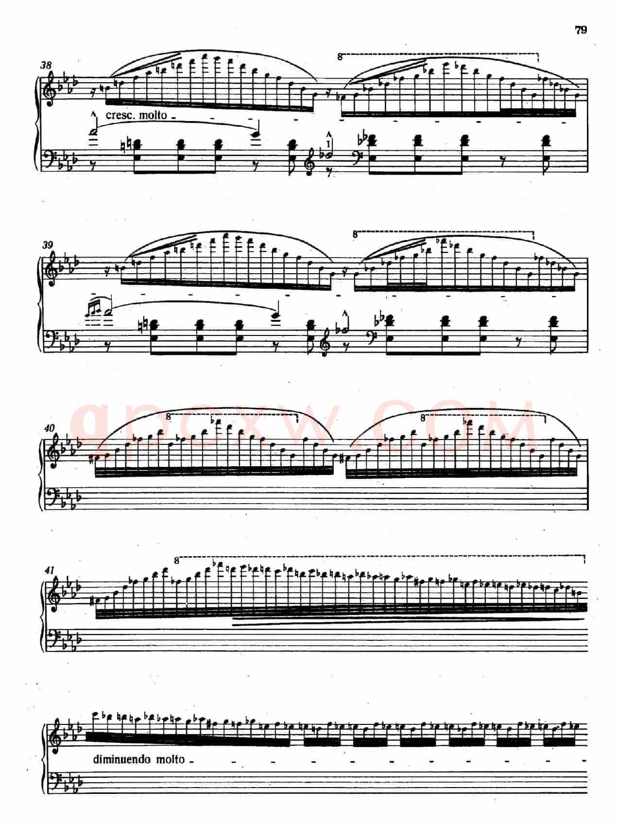 12 Etudes d'execution Transcendante S.139(12首超技练习曲·9)