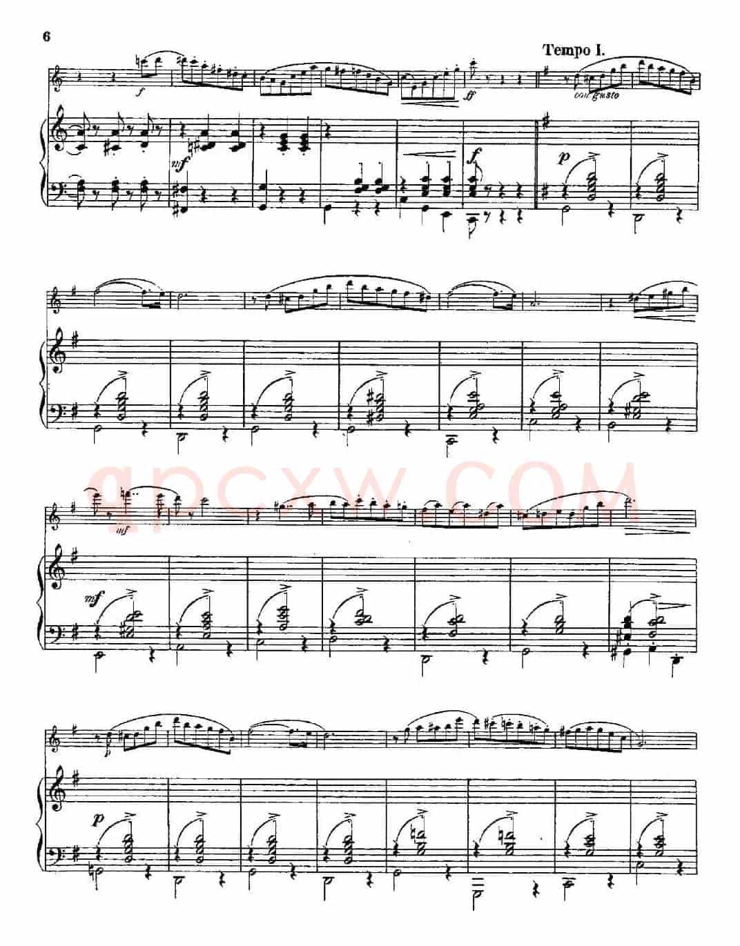 Walzer（Op.55 No.2）（长笛+钢琴伴奏）