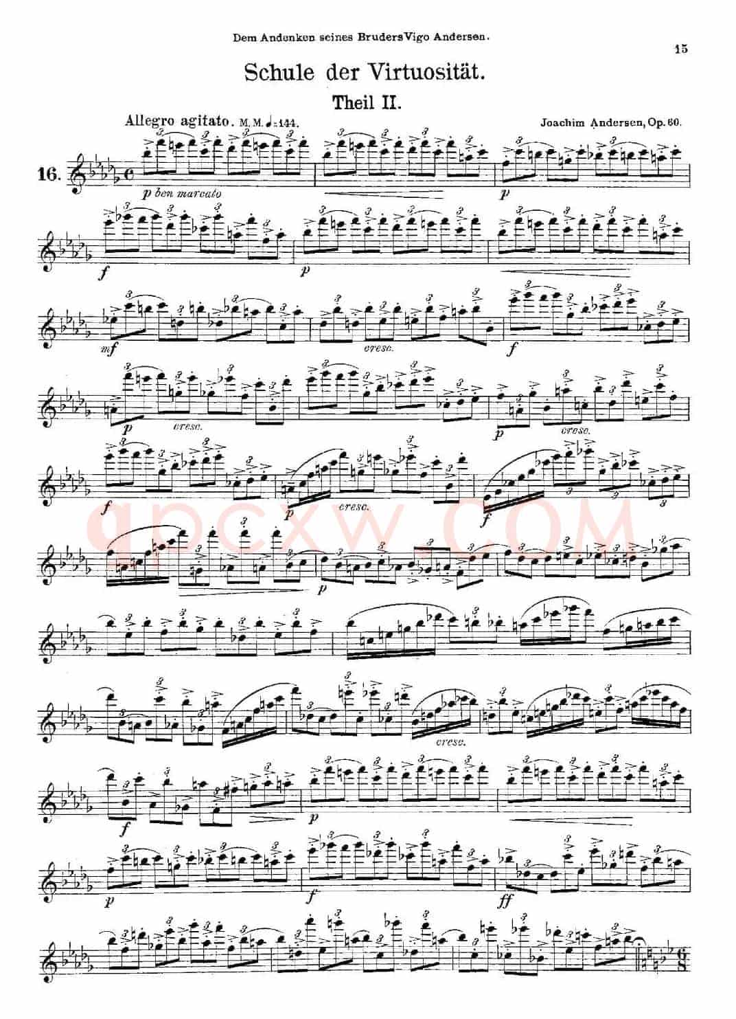 Schule der Virtuosität. Op. 60（16）