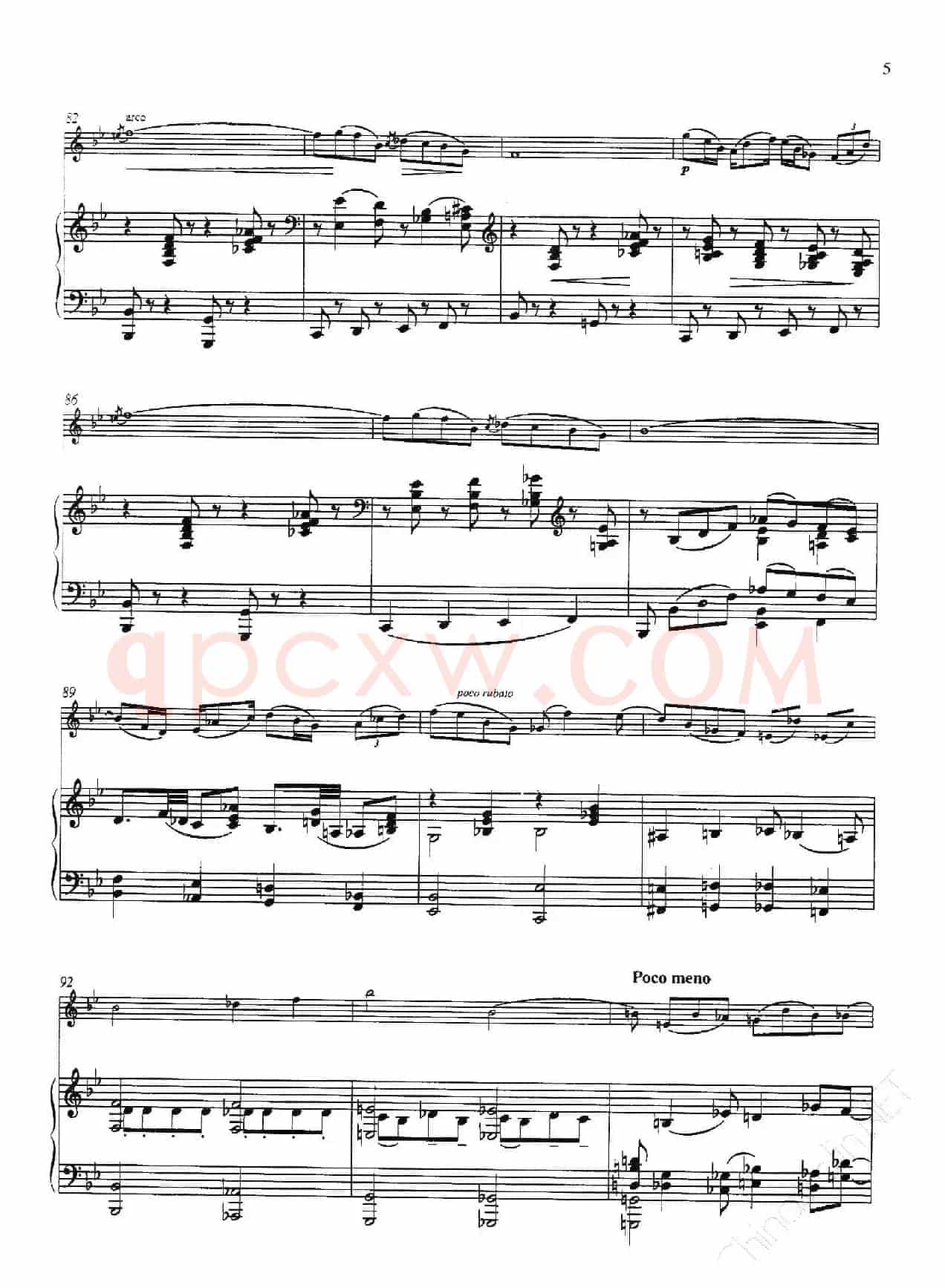 一个美国人在巴黎（An American in Paris）（小提琴+钢琴伴奏）