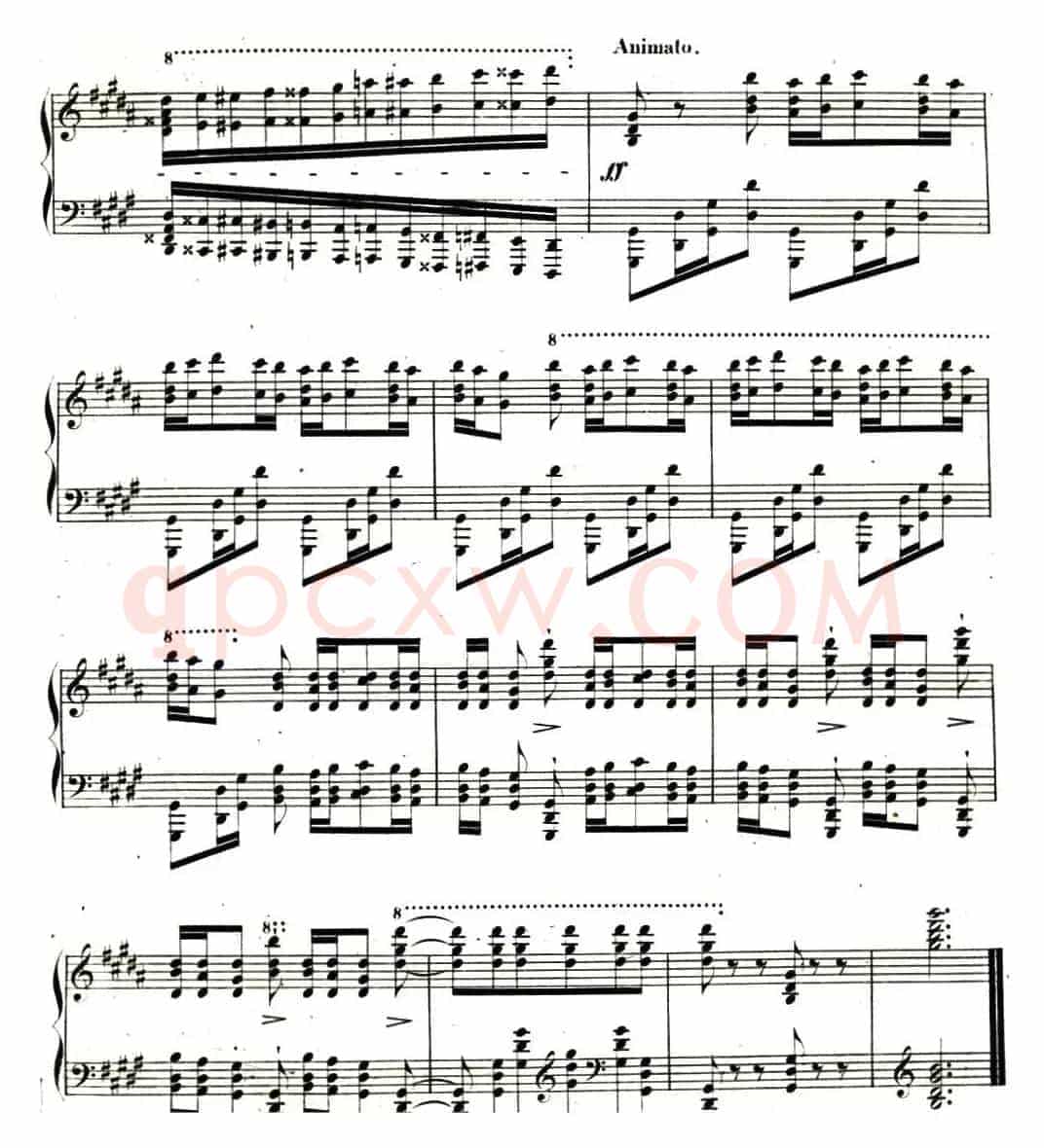 李斯特帕格尼尼大练习曲3