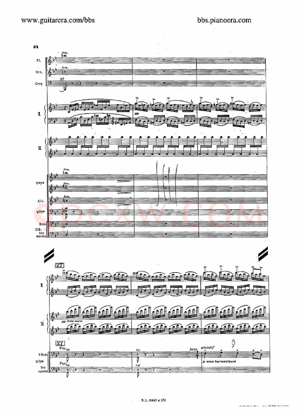 Concerto for 2 Pianos in d Minor(d小调双钢琴协奏曲·总谱)