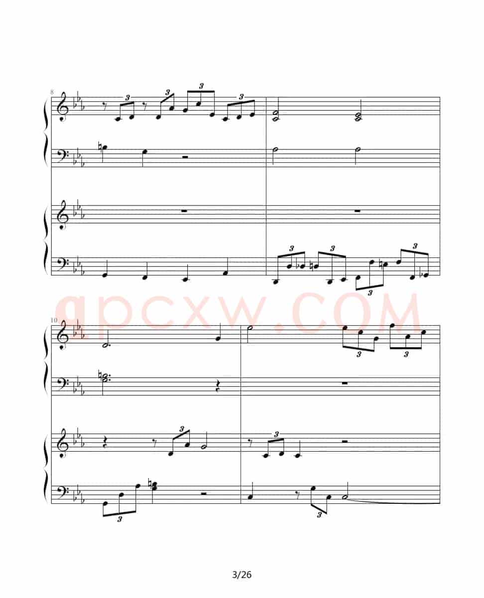 ココロの音（双钢琴）