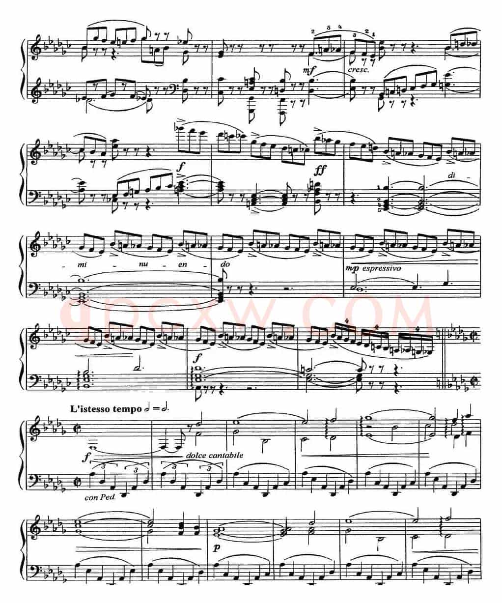 柴可夫斯基18首钢琴小品Op.72(10.Scherzo-fantaisie)
