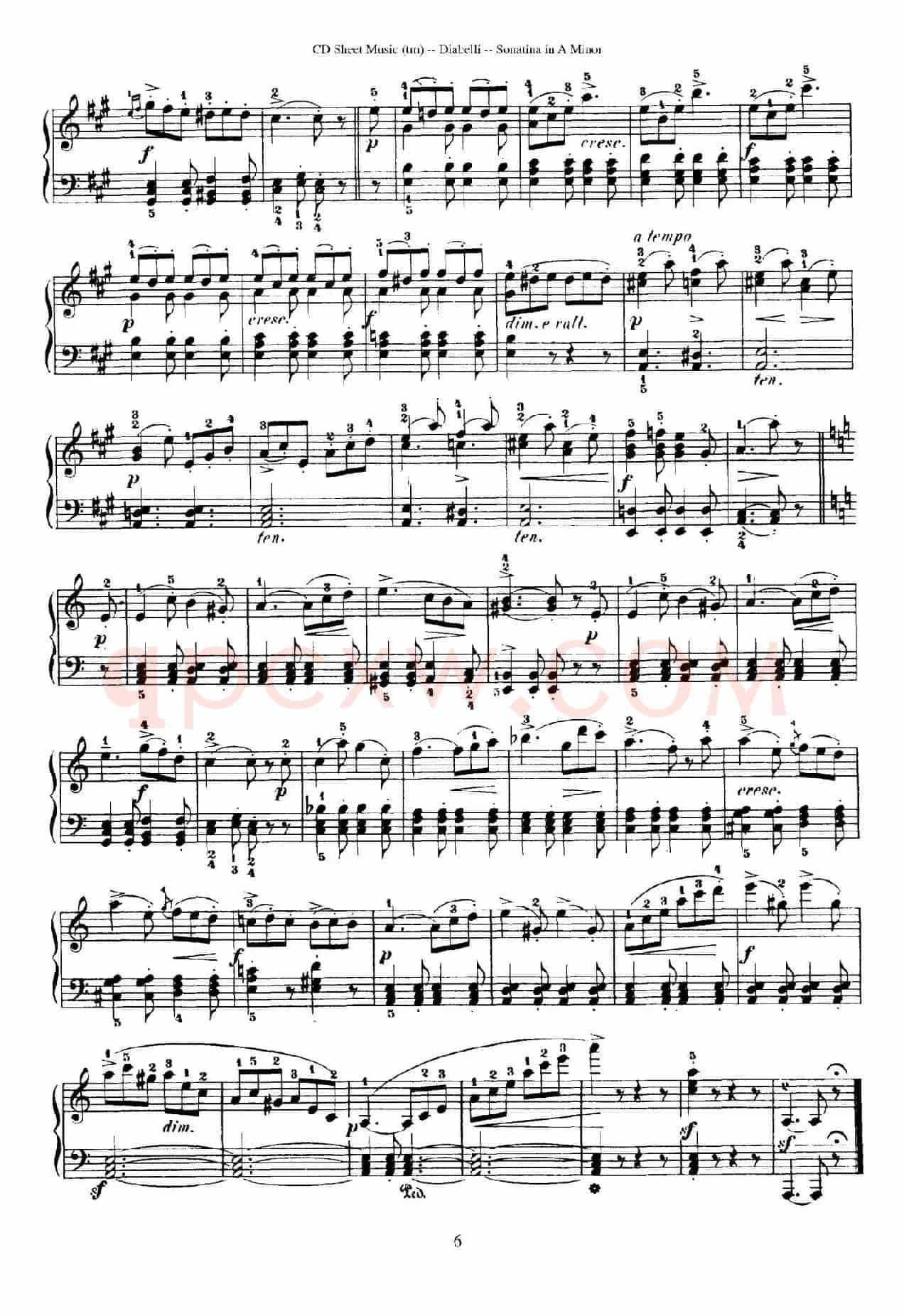 7 Piano Sonatinas Op.168（7首钢琴小奏鸣曲 No.7）