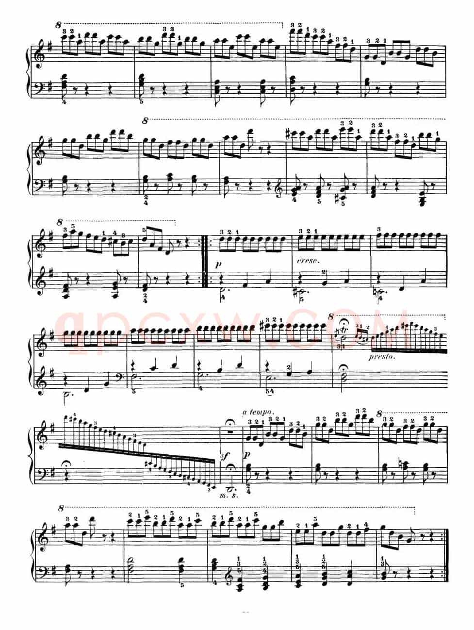 Czerny - 100 Progressive Studies Op.139（47—57）