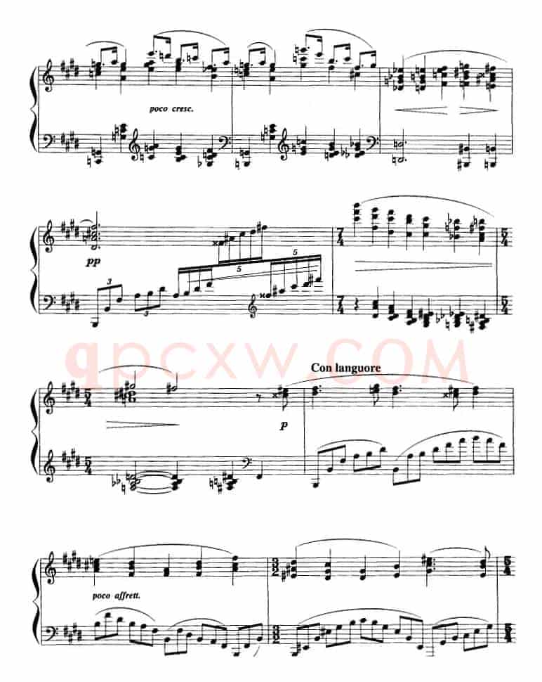 现代钢琴曲：3、白孔雀