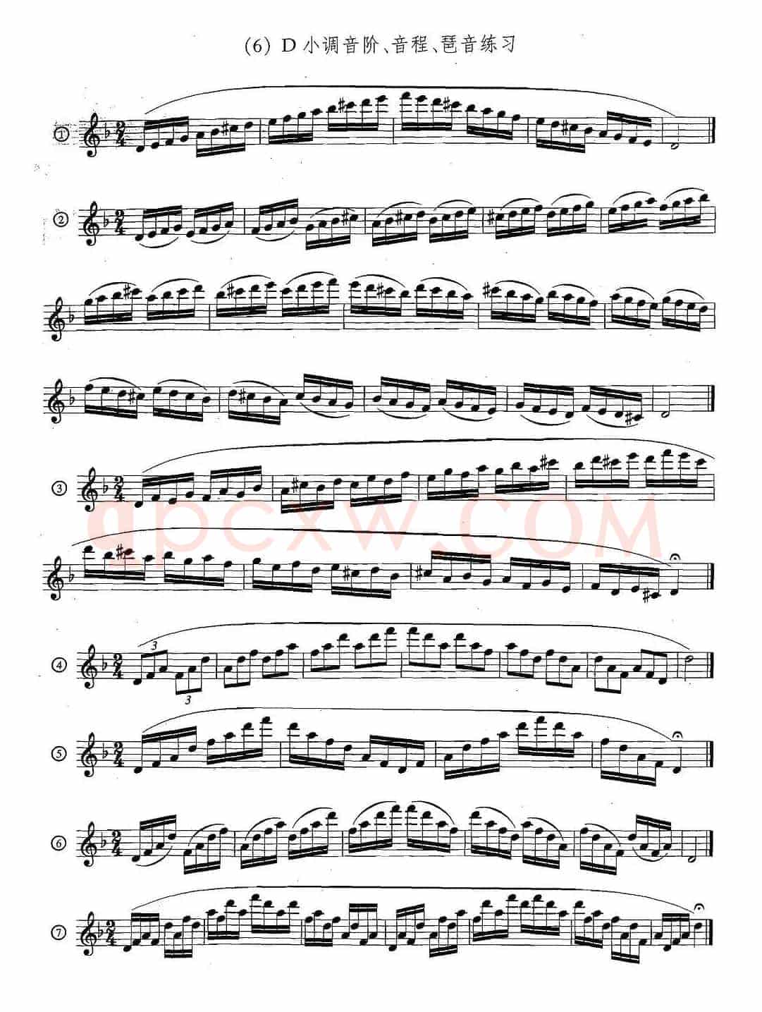 萨克斯练习曲合集（5—33）日常基础练习