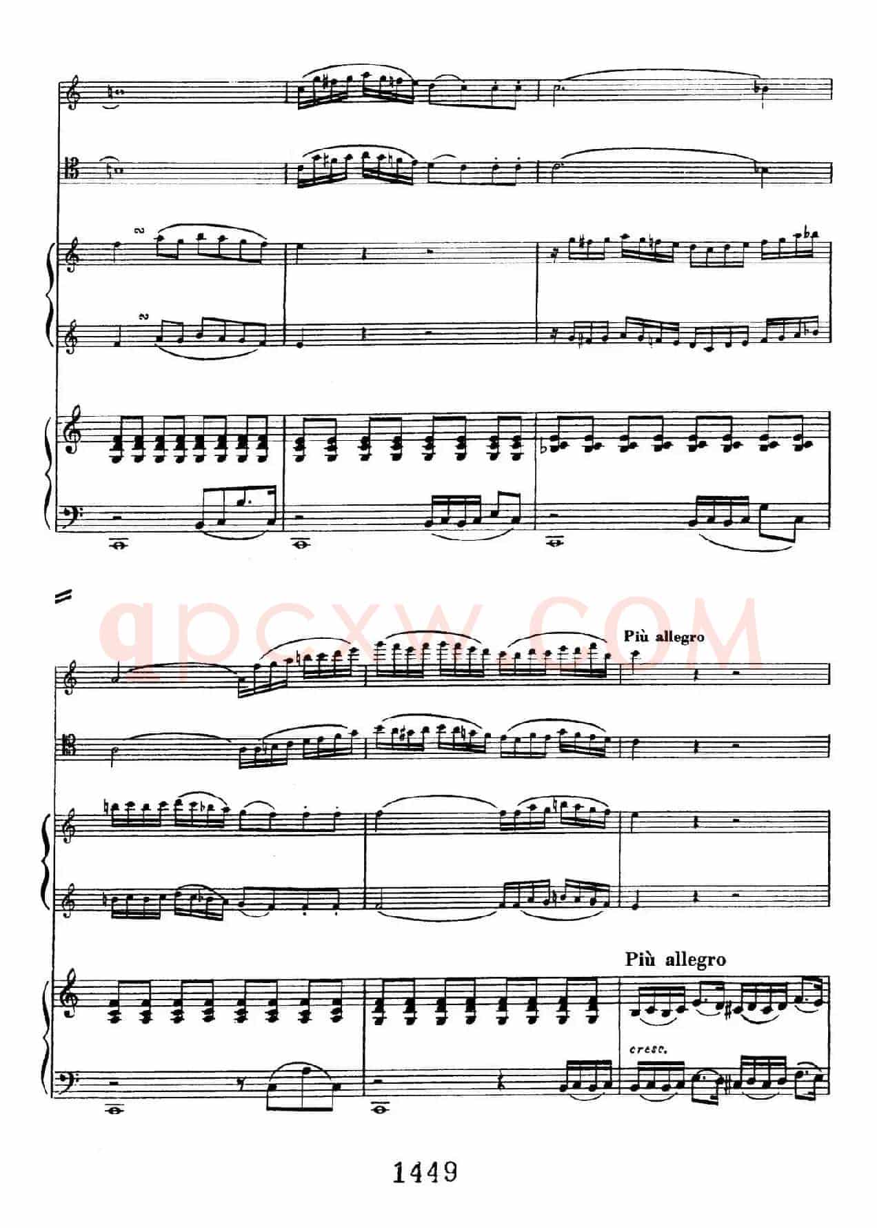 Triple Concerto in C Major Op.56(C大调三重协奏曲·双钢琴·Ⅰ)