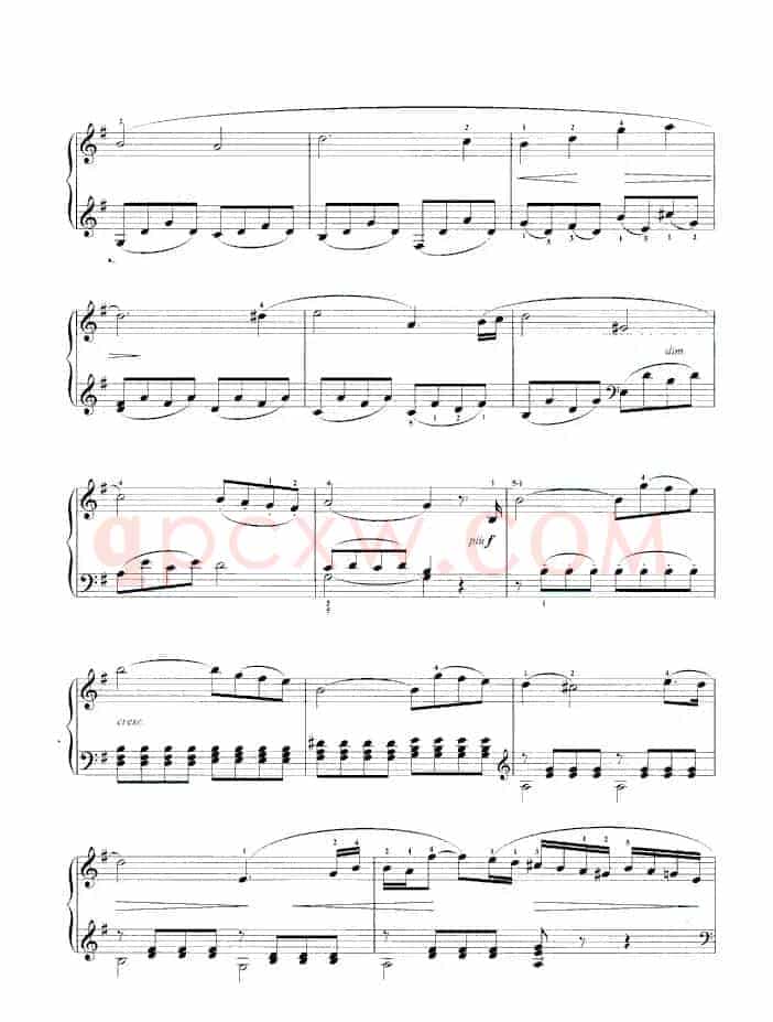 “悲怆”奏鸣曲Op.13（第二乐章：如歌的慢板）