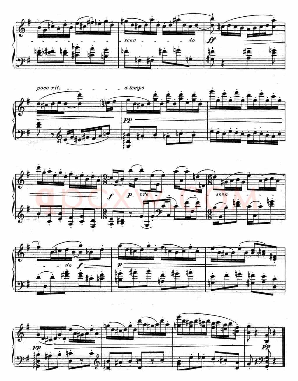 6 Preludes and Fugues Op.99(6首前奏曲与赋格·5)