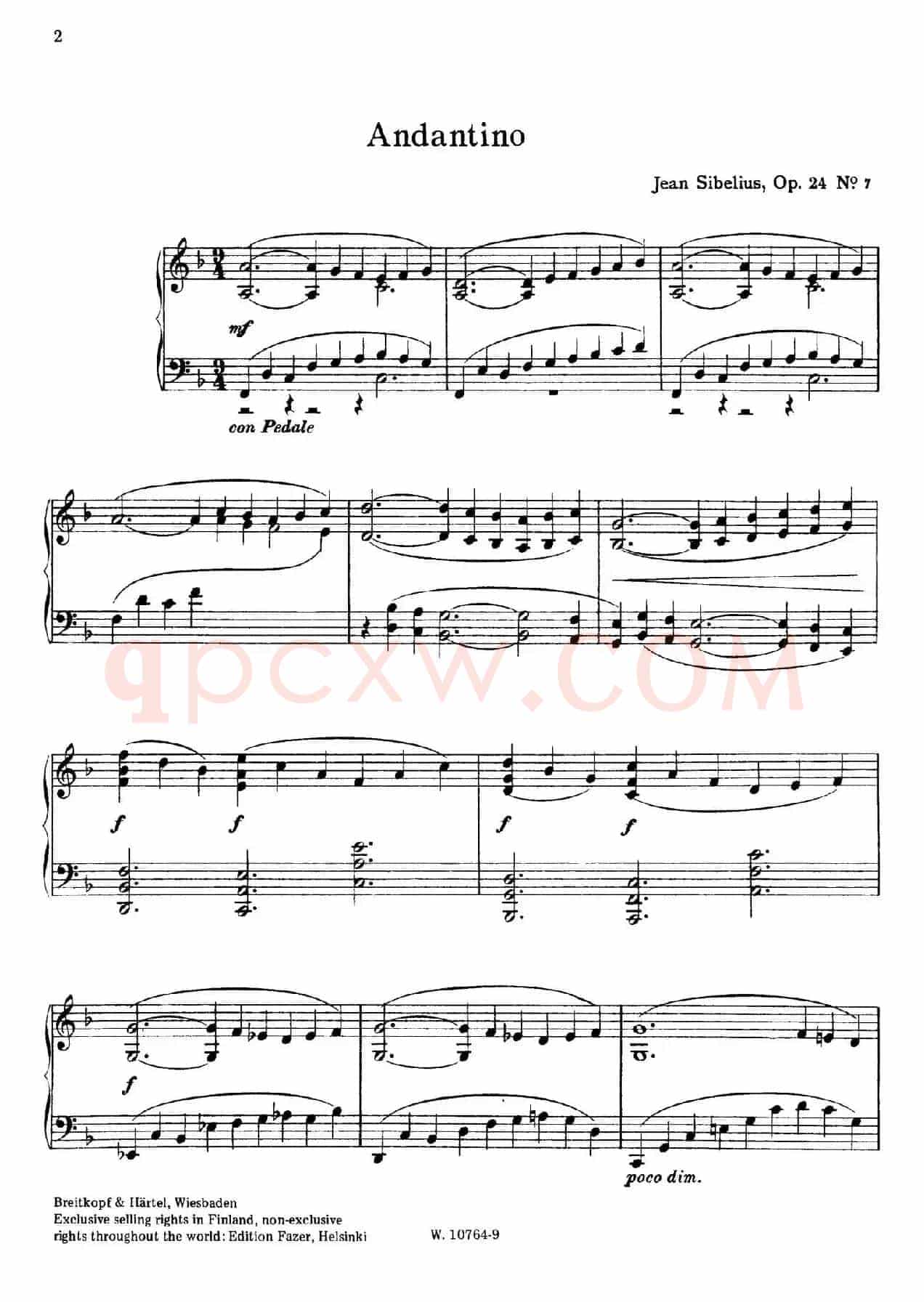 10 Pieces Op.24（10首钢琴小品 No.7）