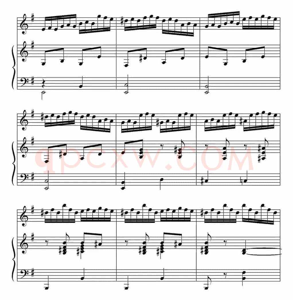 L'Abeille（小提琴+钢琴伴奏）