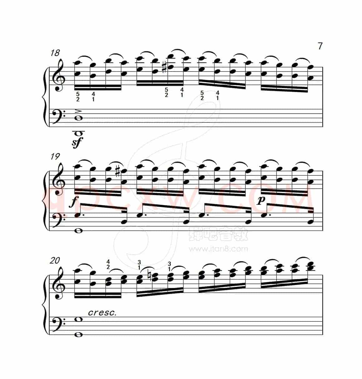 练习曲 33（克拉莫钢琴练习曲60首）