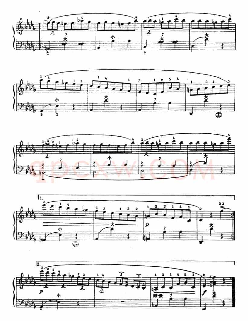 手风琴世界名曲：bD大调圆舞曲