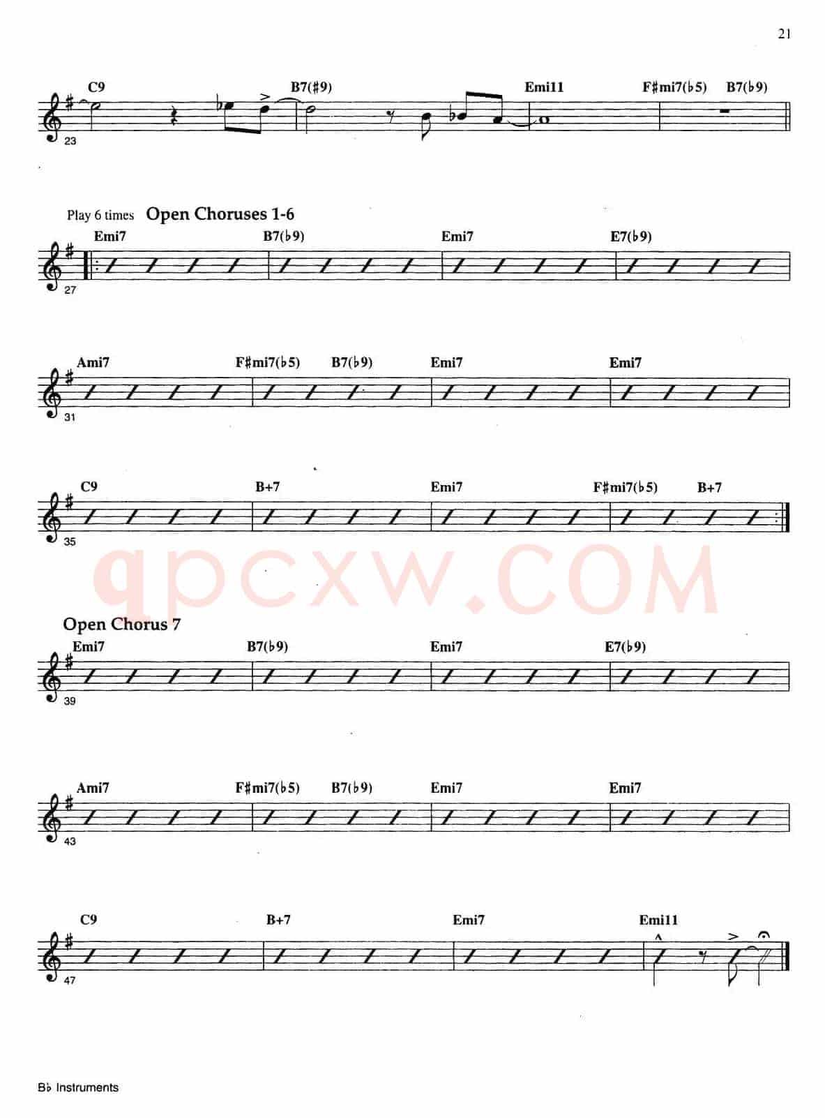 Jazz Patterns For Improvisation Bb - Frank Mantooth（7）