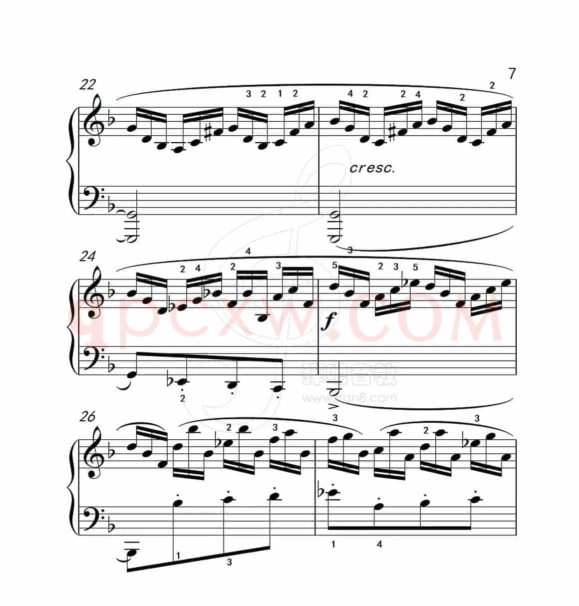 练习曲 18（克拉莫钢琴练习曲60首）